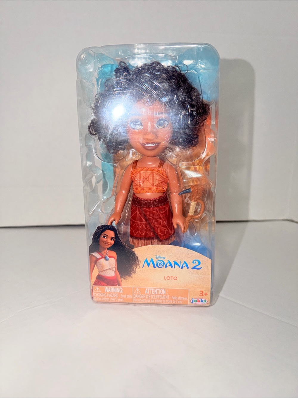 Loto Mini Doll - Orange & Brown